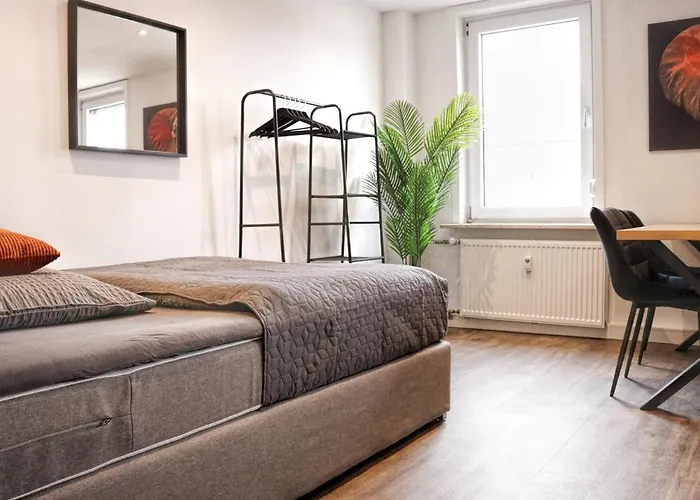 Lightplace • Groessere Gruppen • 4 Einzelzimmer • Boxspring • Smart Tv • Biergarten • Restaurant Апартаменты Брауншвейг